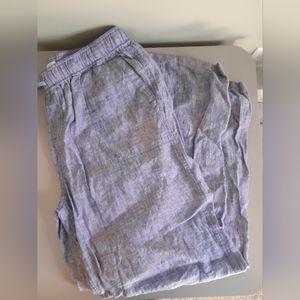 100% Linen Pants, XL